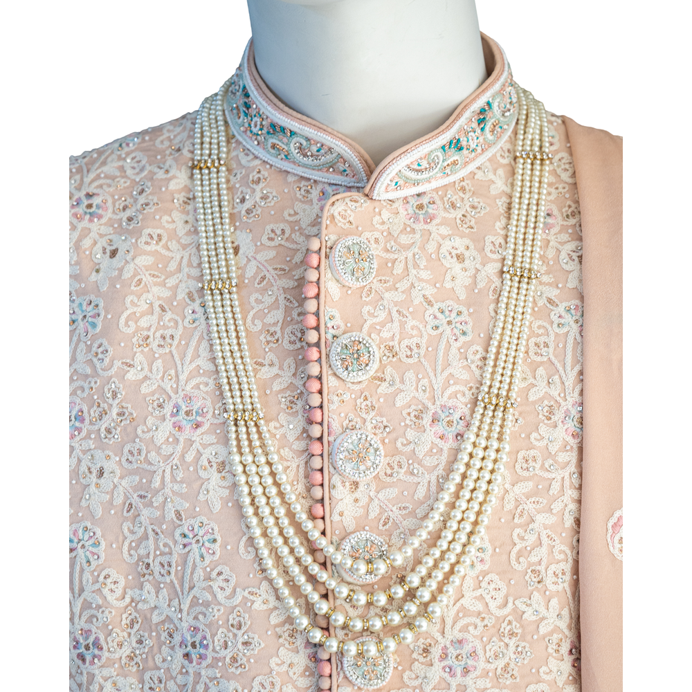 GROOMS MOTI MALA SET 