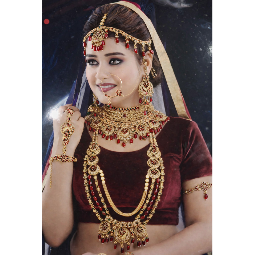 EESHA  BRIDAL NECKLACE SETS ERK