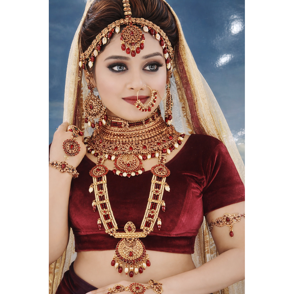 LATIKA  BRIDAL NECKLACE SETS MMK