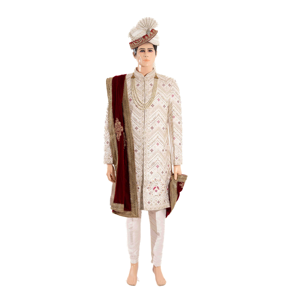 SHAMAL GROOM SHERWANI SUIT WKK