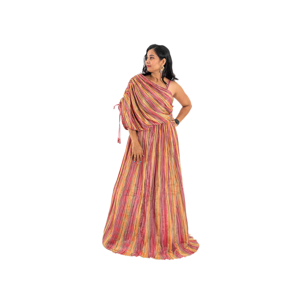 VRINDA LADIES GOWNS MEK Women SALWAR KAMEEZ PEHNAWA 05 06 2023 necktie-outline
