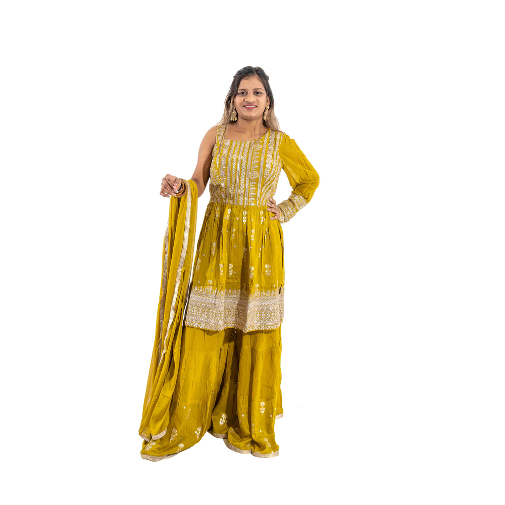 URVASHI SHARARA SUITS EEK