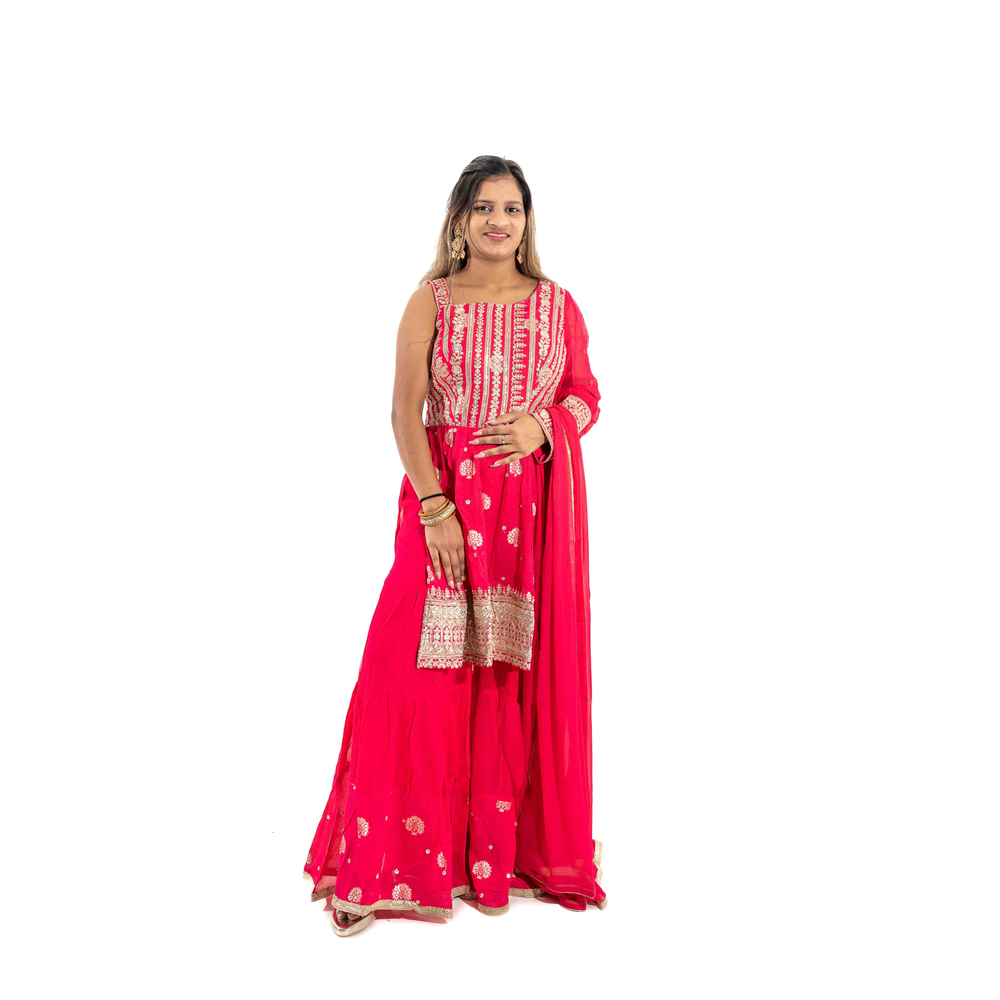 URVASHI LADIES PLAZO SUITS MOS WomenSALWAR KAMEEZ PEHNAWA 08/06