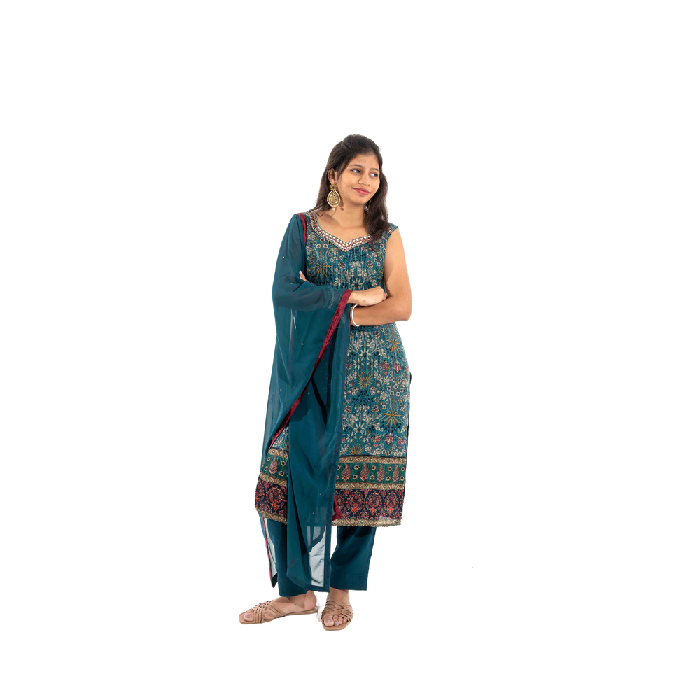 SURILI LADIES ANKEL PANTS SUITS OK