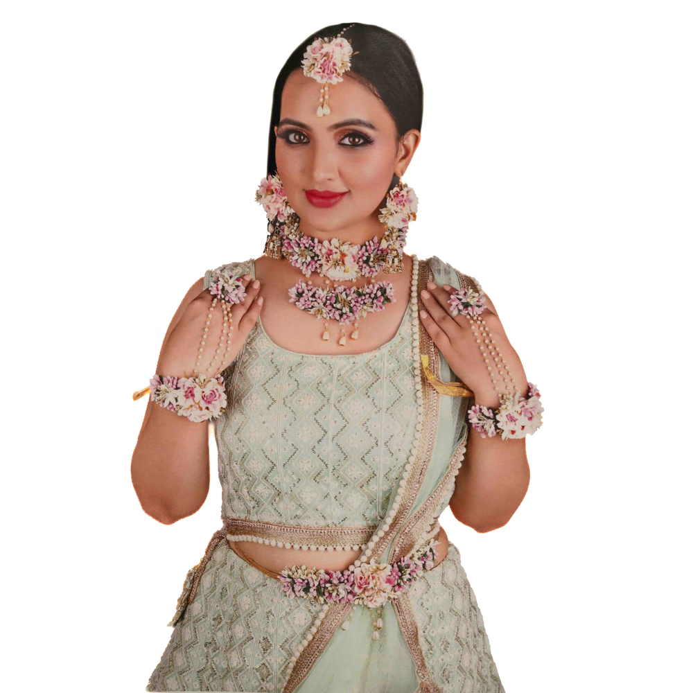 ANUSHKA FLORAL NECKLACE SET WS