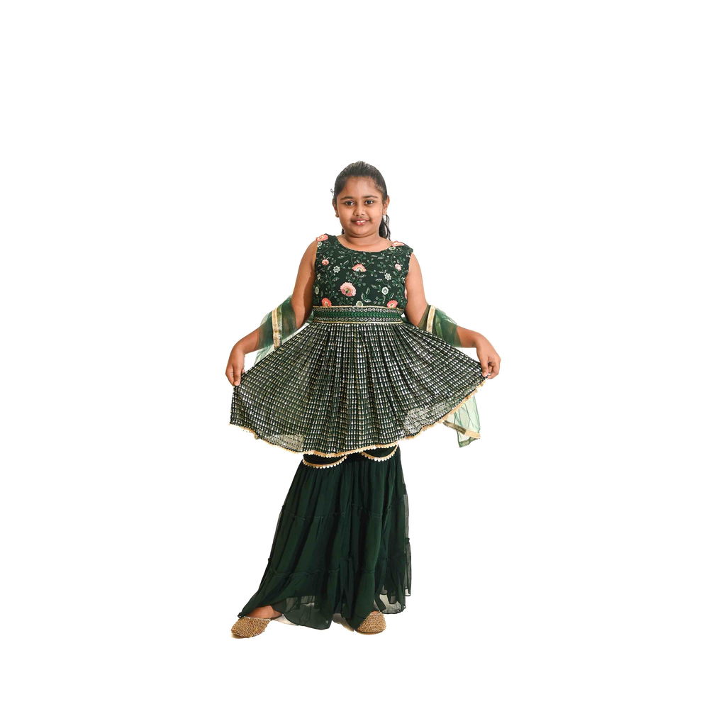 KHUSHI GIRLS SHARARA SUITS TS