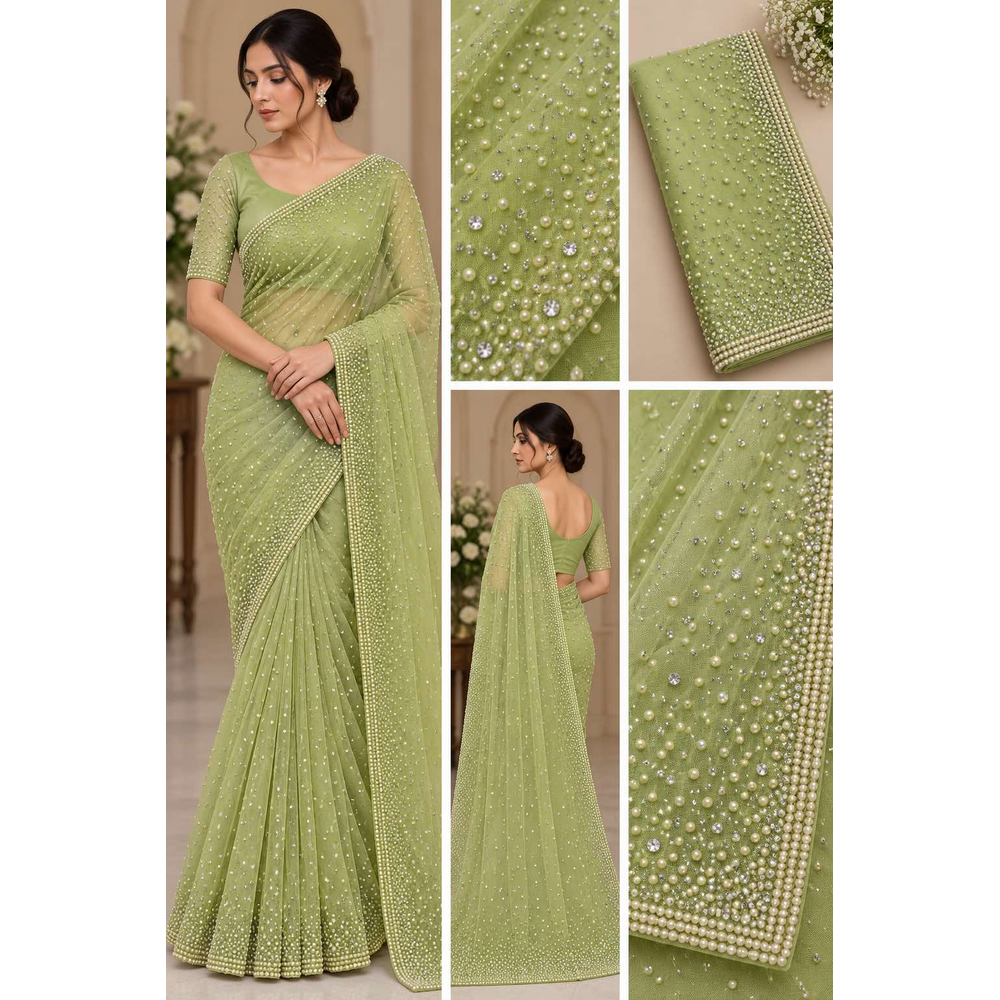 SUSMITA NETTING SAREE