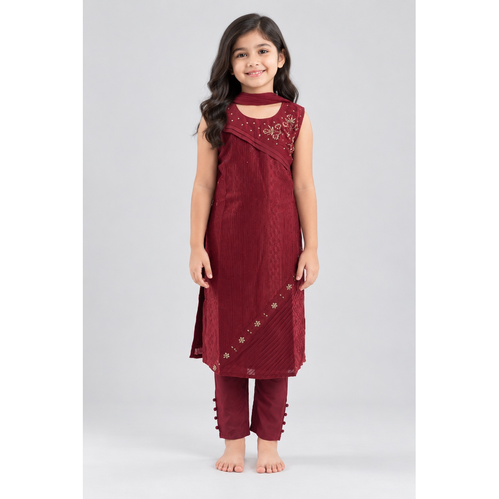 SKYE GIRLS CHURIDAR SUIT 