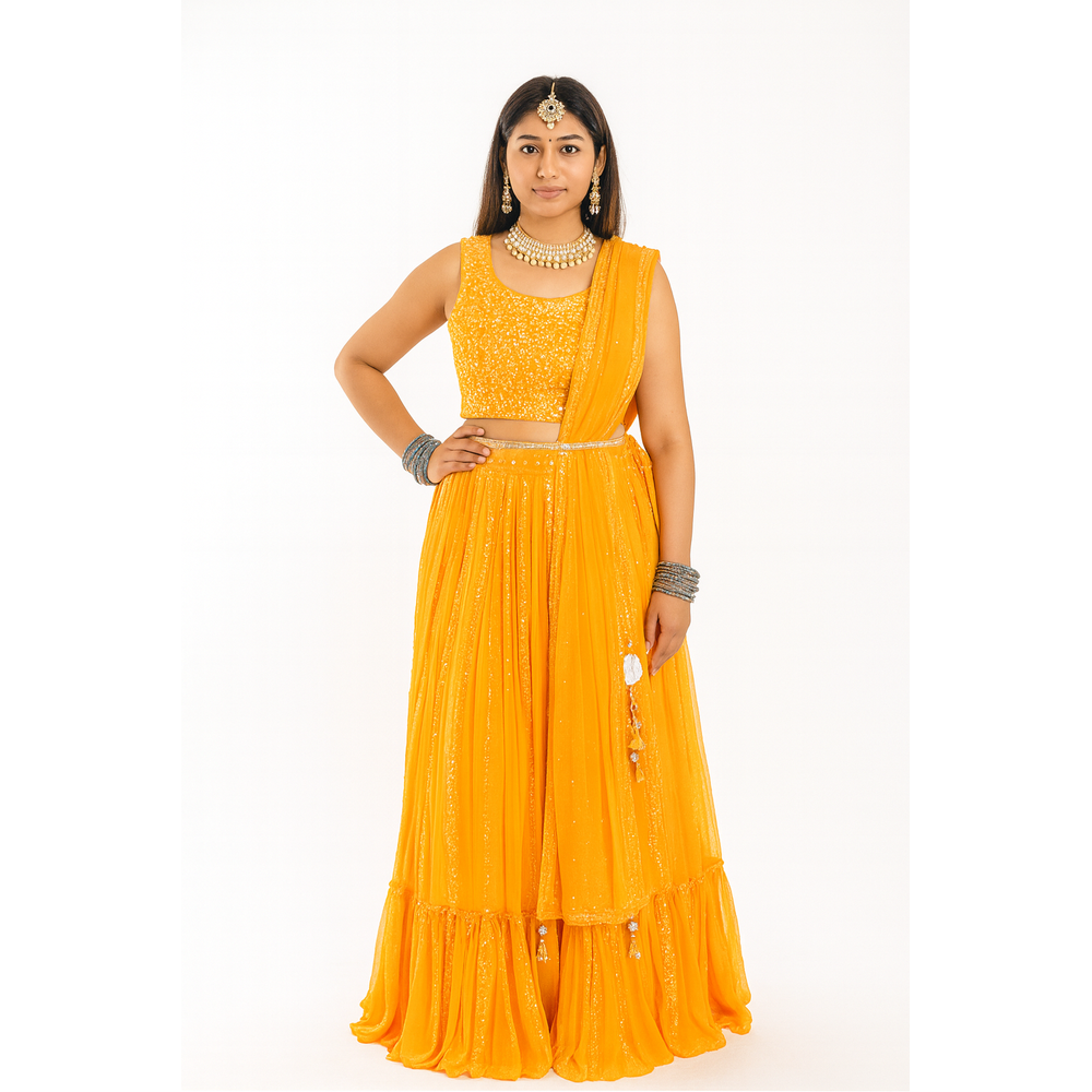 NYSHA LADIES LEHNGA SUIT UTK