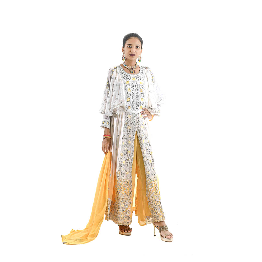 FIKSHA GIRLS PLAZZO SUIT HWK