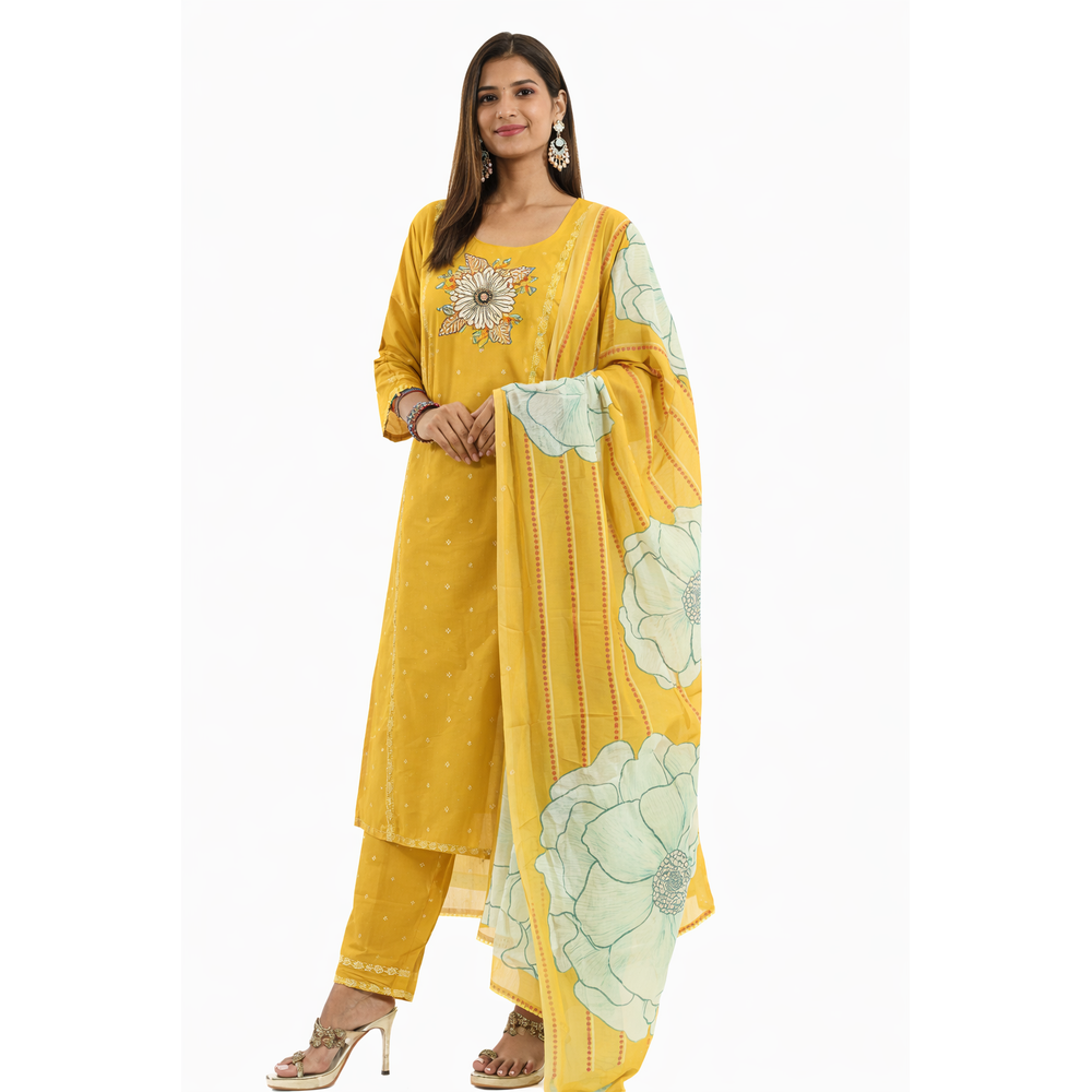 NAZIYA LADIES ANKLE PANTS 