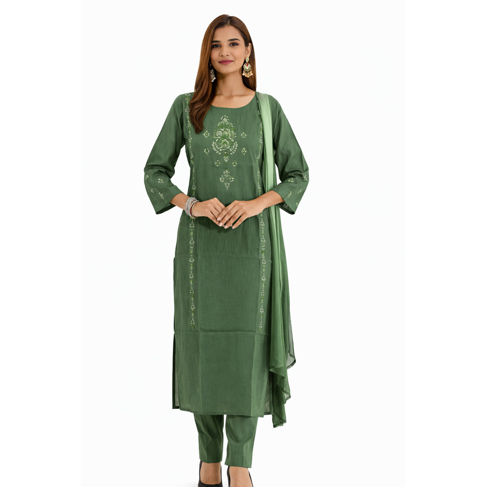 KHUSHI ANKLE PANT SUIT 