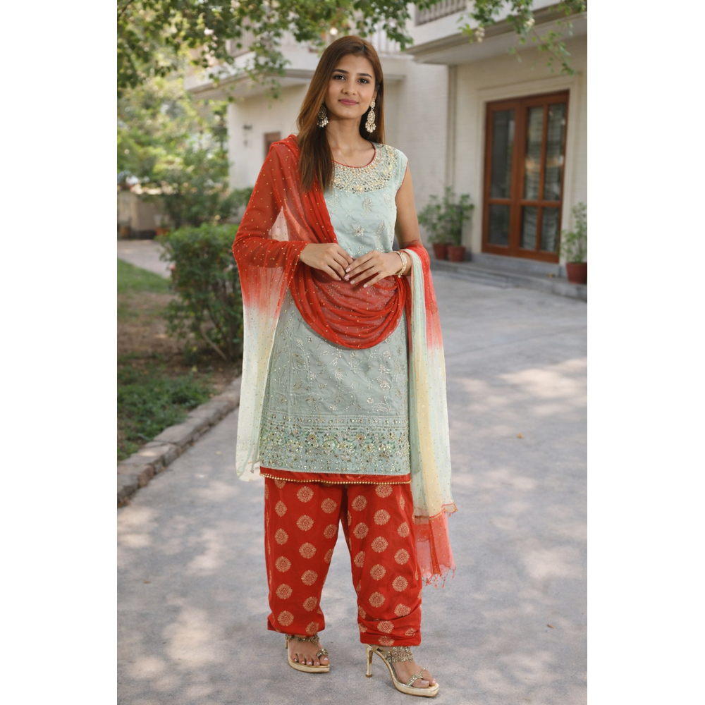 MAHIRA PATIYALA SUIT 