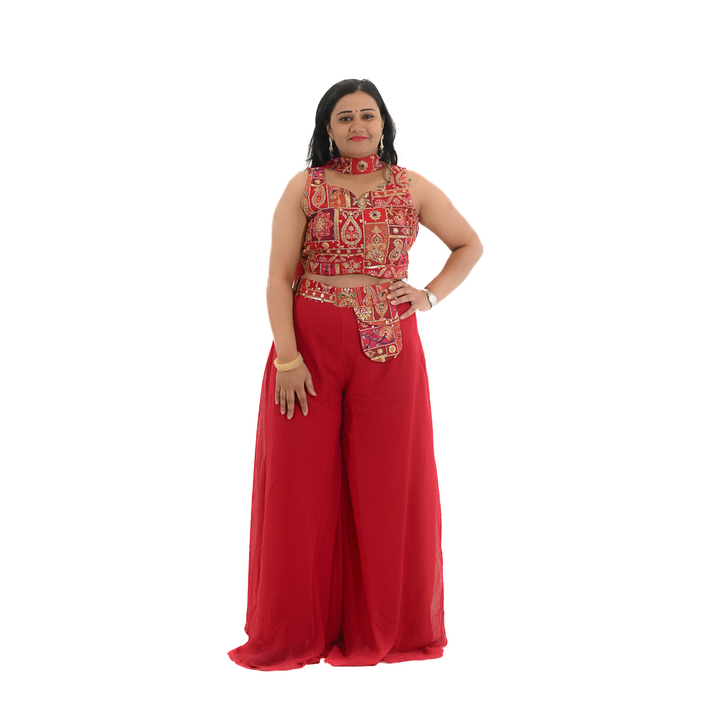 SHAMIMA PLAZO SUIT HUS