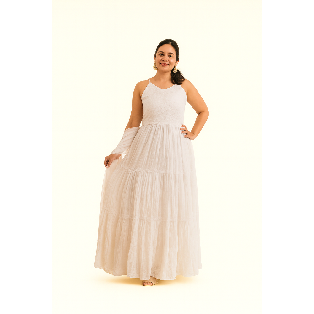 PRITI LADIES FANCY GOWN MOS