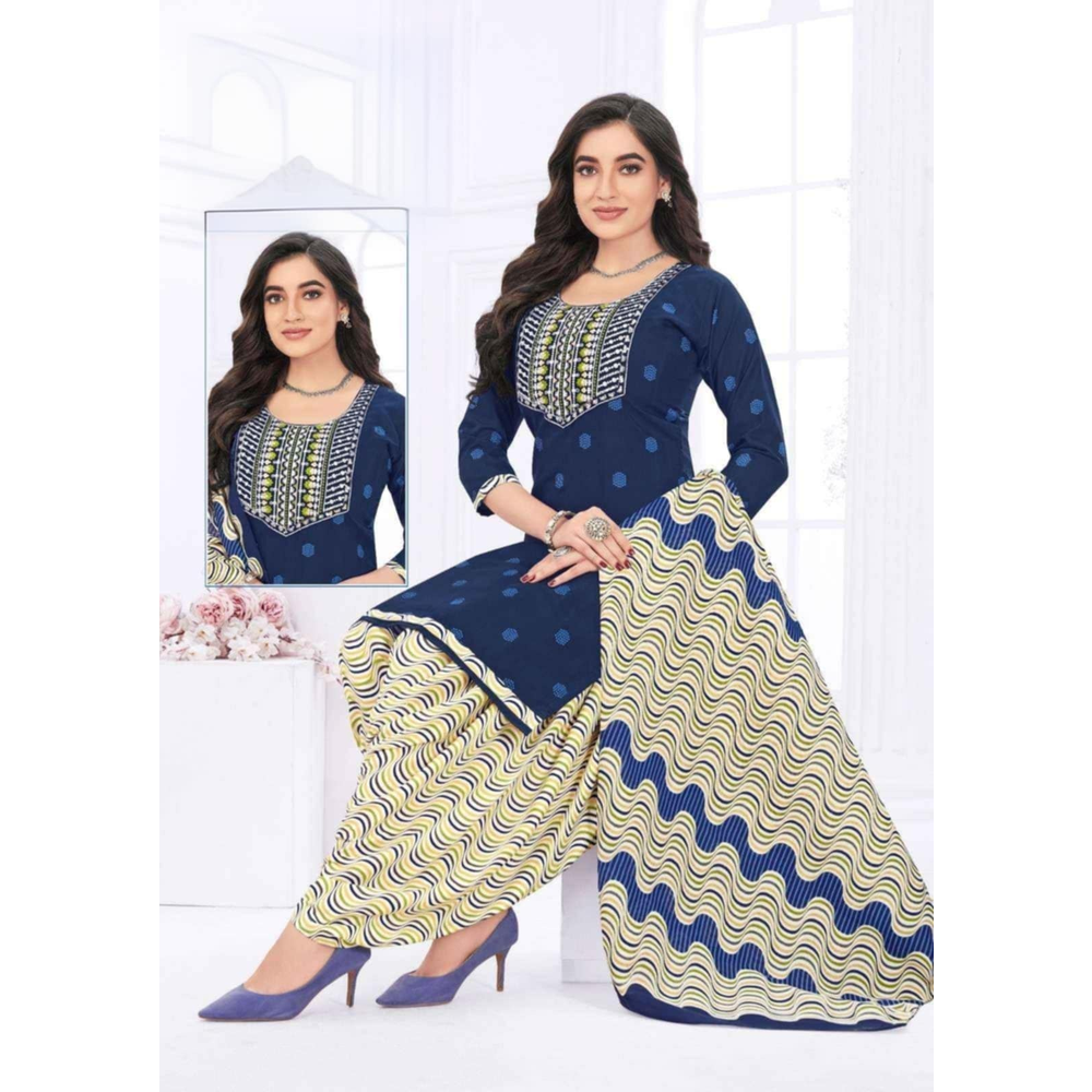 HARLEEN LADIES PATIYALA SUIT MS