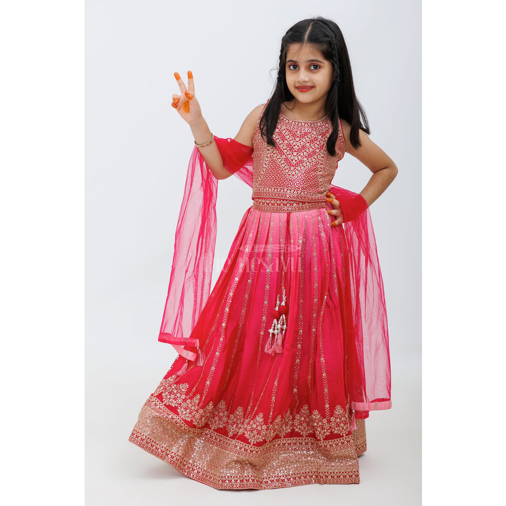 AAURSHI GIRLS LEHENGA SUIT HSS
