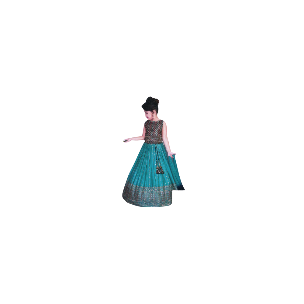 ANVI GIRLS LEHENGA SUIT HTK