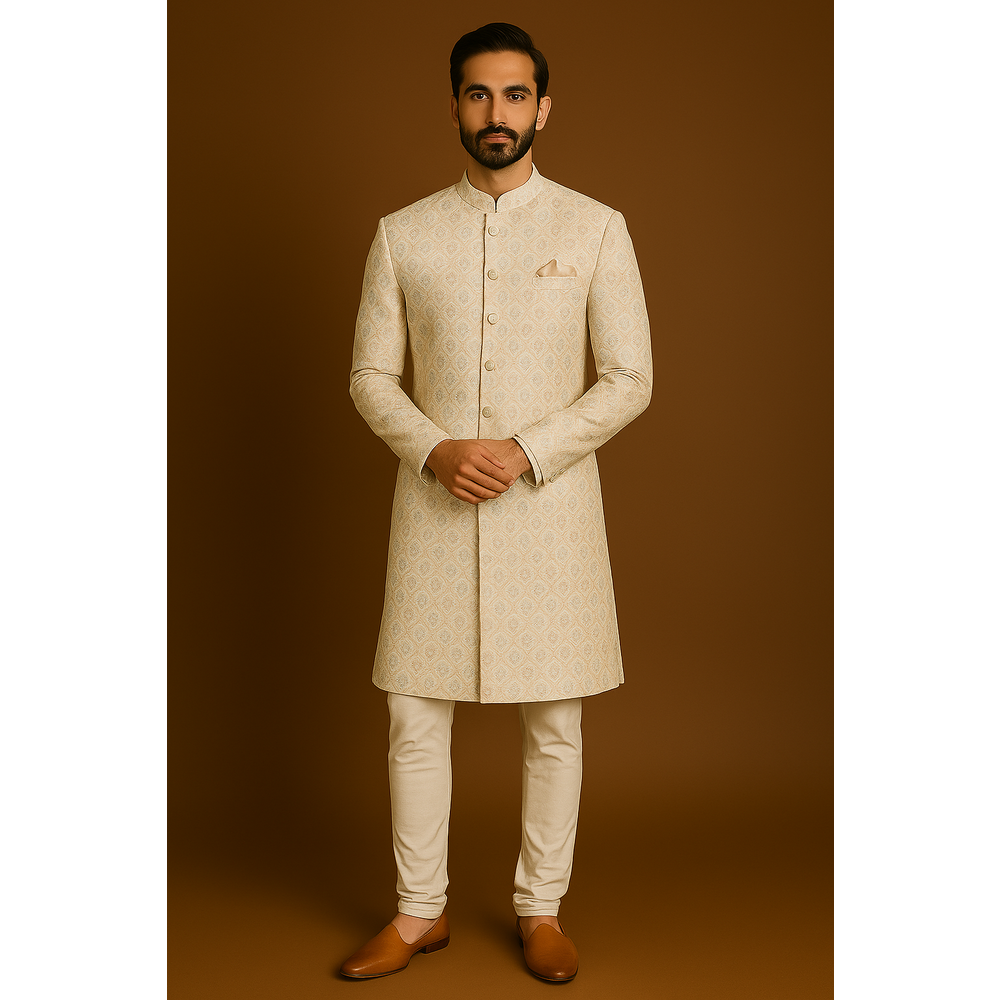 TANVEER SHERWANI SUIT HEK