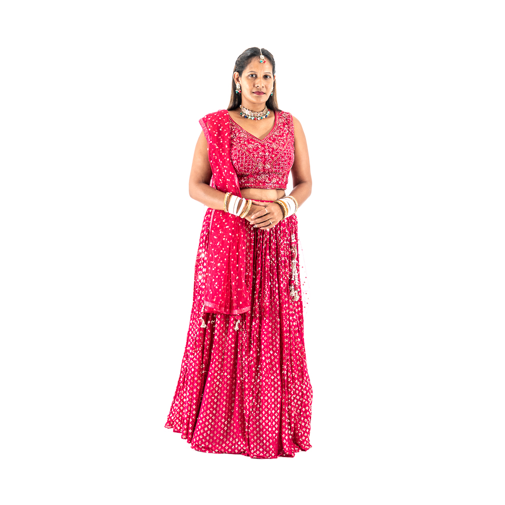 SEEMA HAND WORK PURE GEORG CHOLI SMK