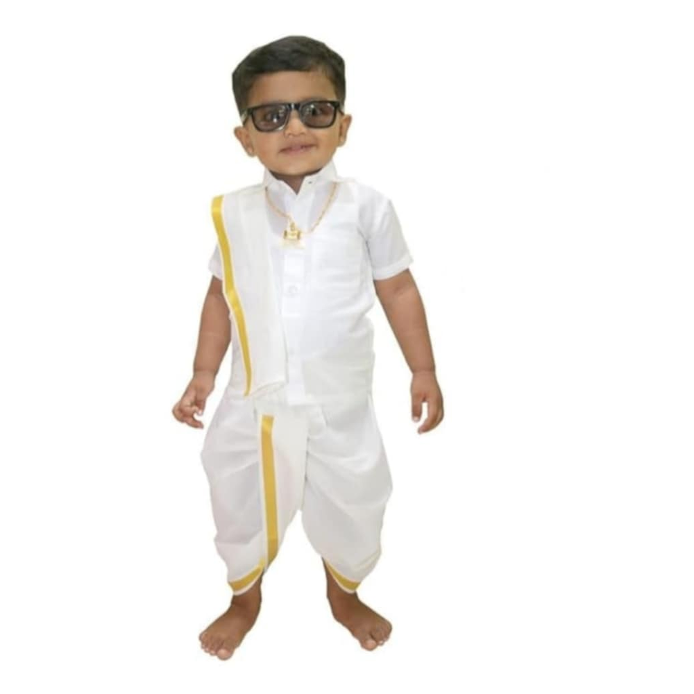 KRSHNA BOYS DHOTI SUIT EK