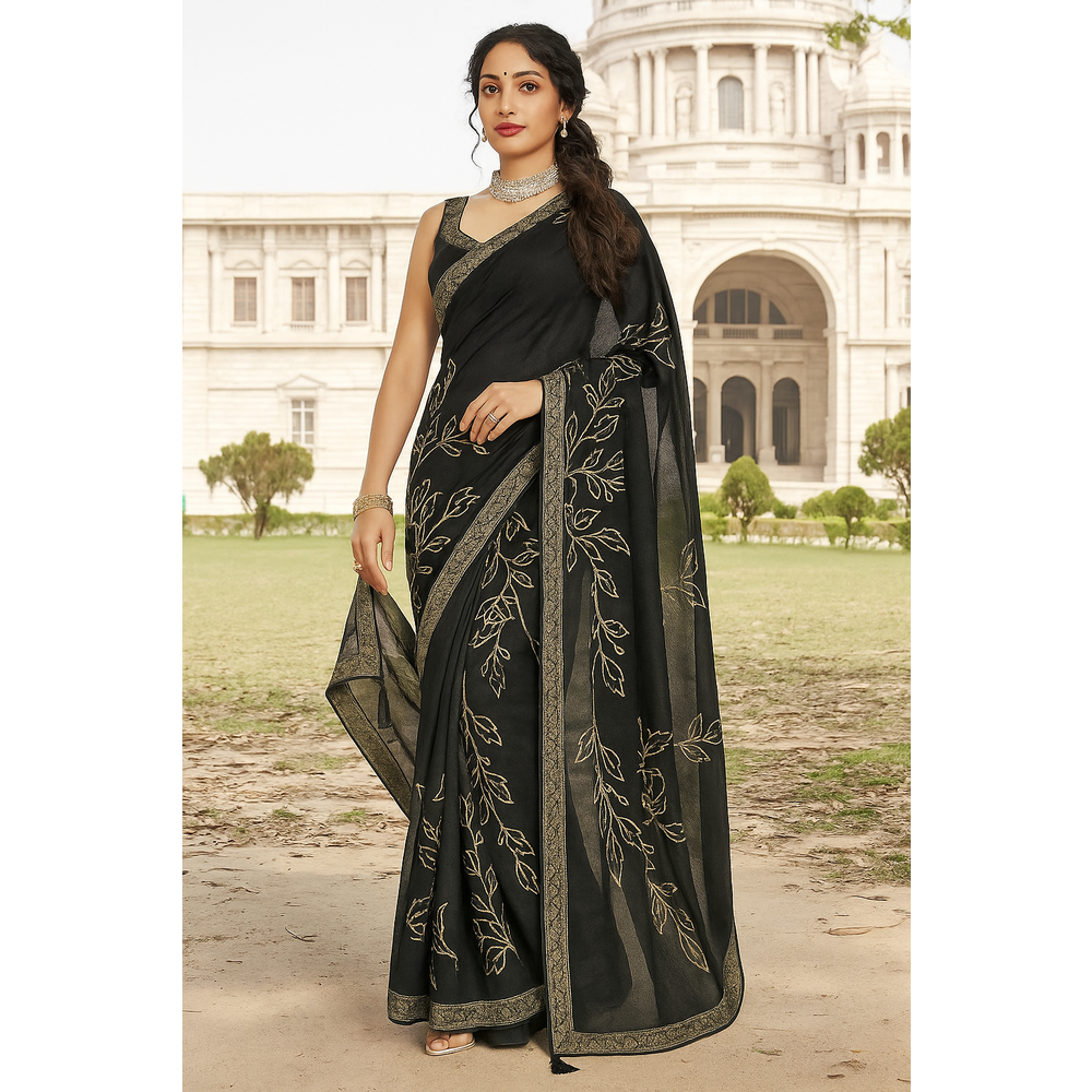 KAJAL PRINTED SAREE SS