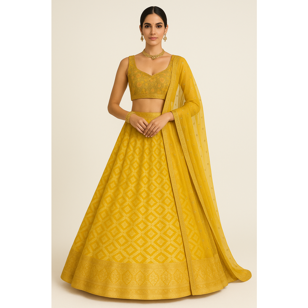 TIYA LADIES LEHENGA SUIT MOK