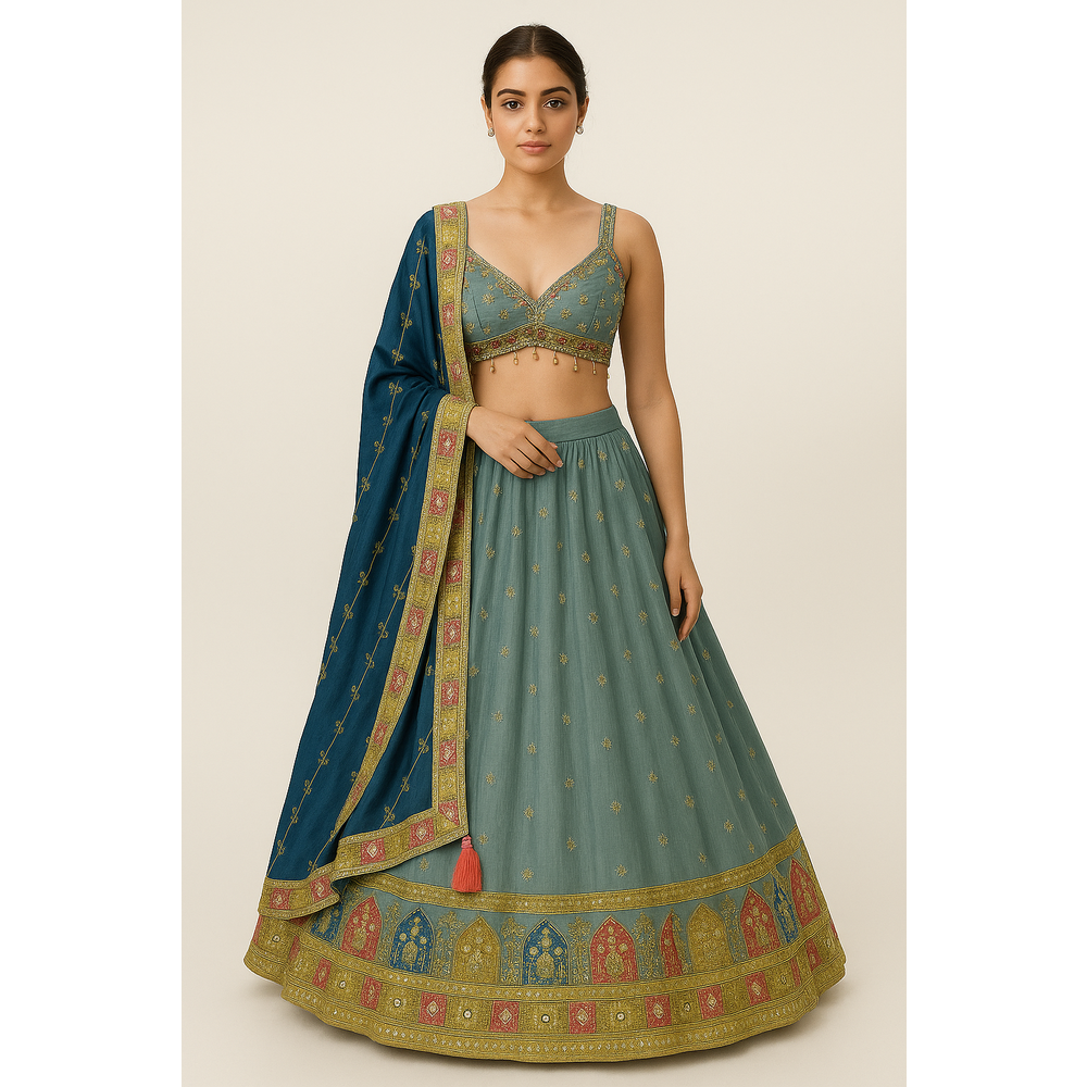PARI LADIES LEHENGA SUIT SKK