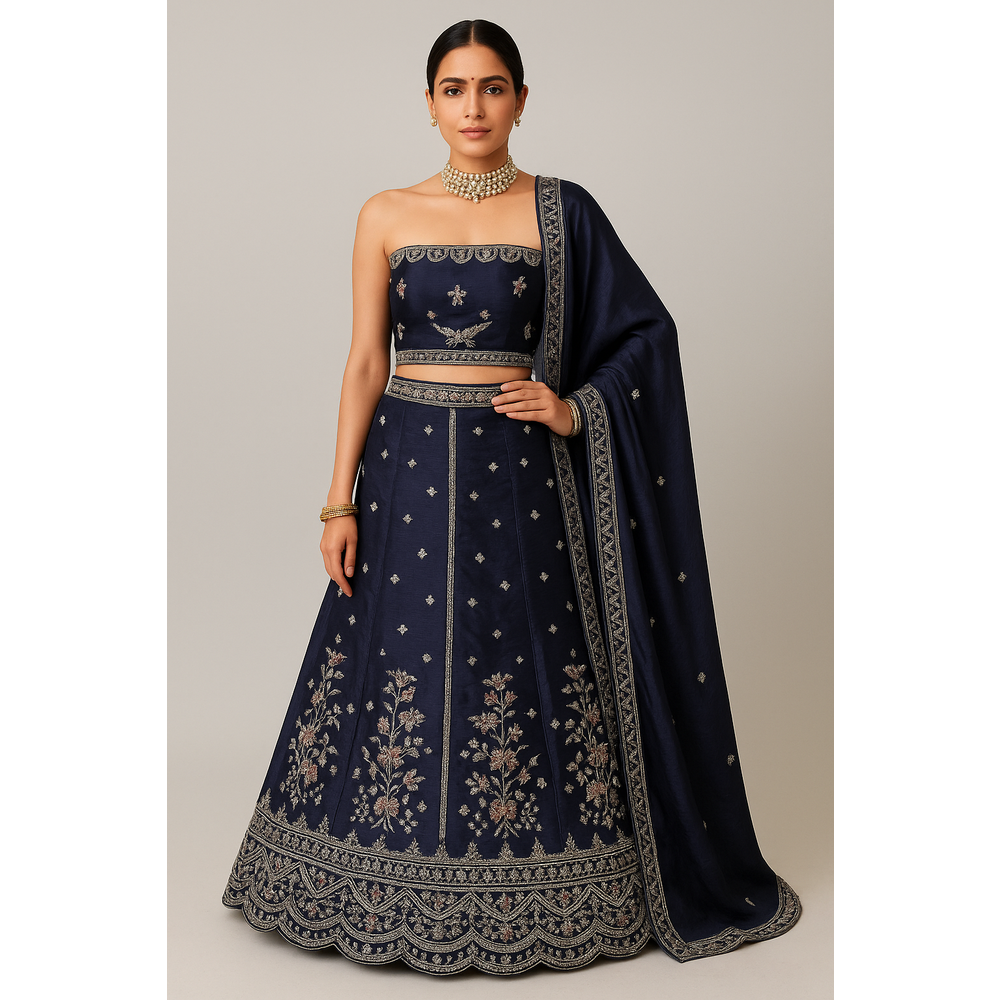 LAVANI UNSTITCHED LEHENGA UKK