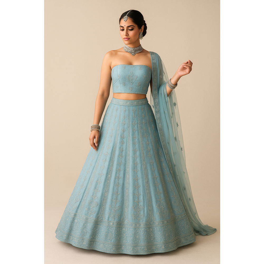 PALLAVI UNSTITCHED LEHENGA HUS