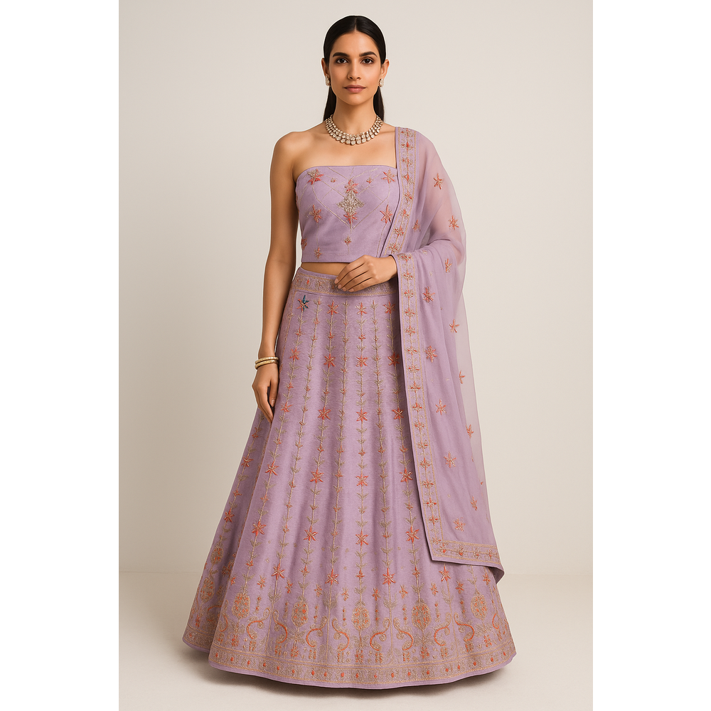 VAASANTI UNSTITCHED LEHENGA HTK